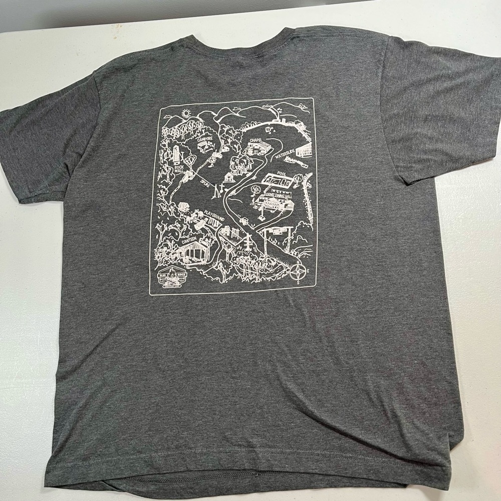 Sunday Dark Gray unisex Short Sleeve Tee size L - Picture 4 of 7